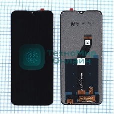 Дисплей для Motorola G8 Power Lite черный