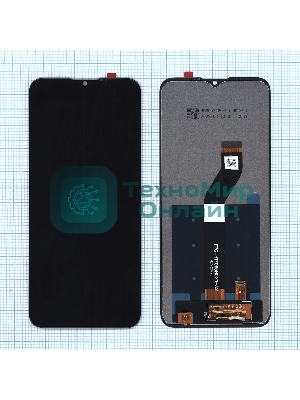 Дисплей для Motorola G8 Power Lite черный