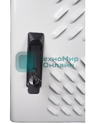 Шкаф уличный всепогодный укомплектованный настенный ЦМО ШТВ-Н, IP55, 15U, корпус: сталь, 760х600х330 мм (ВхШхГ), серый