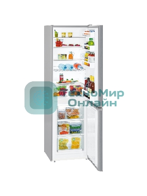 Холодильник Liebherr CUELE 3331-26 001 серебристый двухкамерный 212/84л морозилка снизу