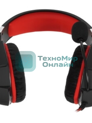Гарнитура SmartBuy Rush Taipan чёрный-зеленый, проводная, USB, подсветка