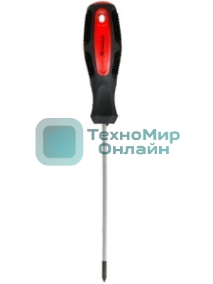 Отвертка Matrix Anti-Slip, PH0 х 100 мм, CrV, двухкомп. рукоятка