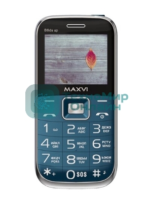 Мобильный телефон Maxvi B6ds up маренго
