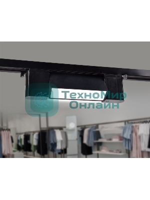 Трековый однофазный светодиодный светильник Ambrella light GL6660 BK черный LED 6W 4200K