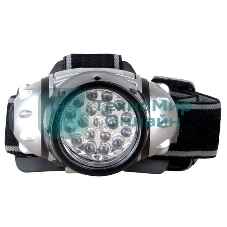 Фонарь ULTRAFLASH LED5353налобн металлик 19led 4 реж 3xr03 пласт коробка