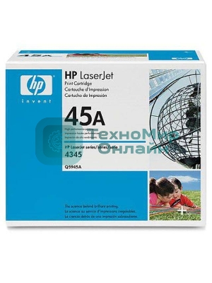 Картридж лазерный HP Q5945A черный для LJ 4345mfp 18 000 стр.