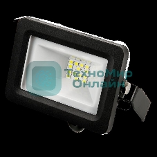 Прожектор светодиодный Gauss Elementary 10Вт 780лм IP65 6500К черный ПРОМО