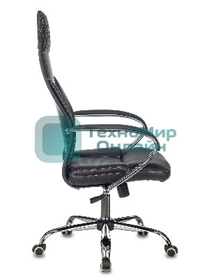 Кресло Бюрократ CH-608SL/ECO черный, экокожа