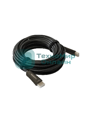 Кабель аудио-видео Digma HDMI 2.0 AOC HDMI (m)/HDMI (m) 30м. позолоченные контакты черный