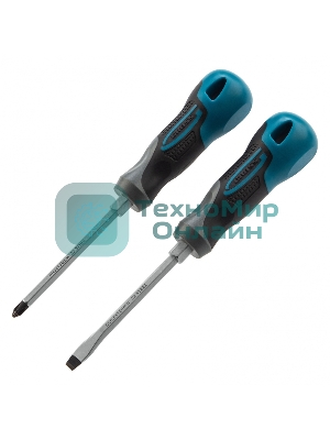 Набор отверток комбинированный Gross 2 шт., S2, трехкомпонентная рукоятка