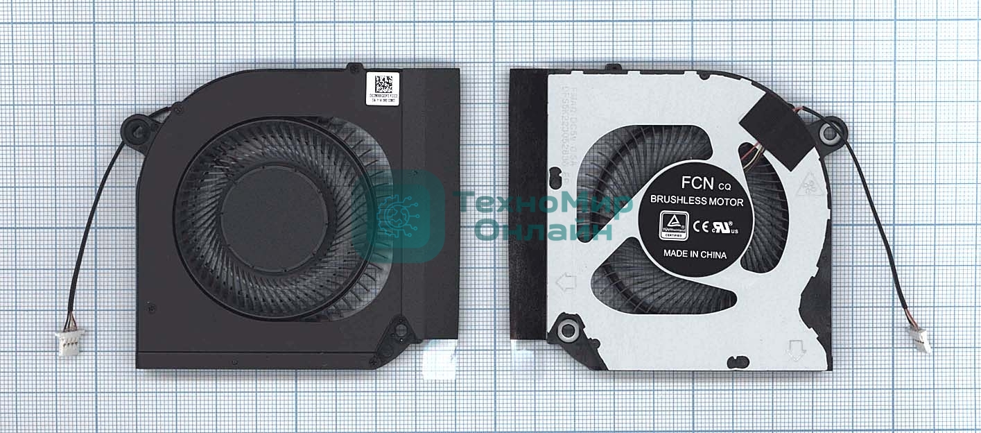 Вентилятор (кулер) для ноутбука Acer Predator Helios 300 PH315-52 CPU