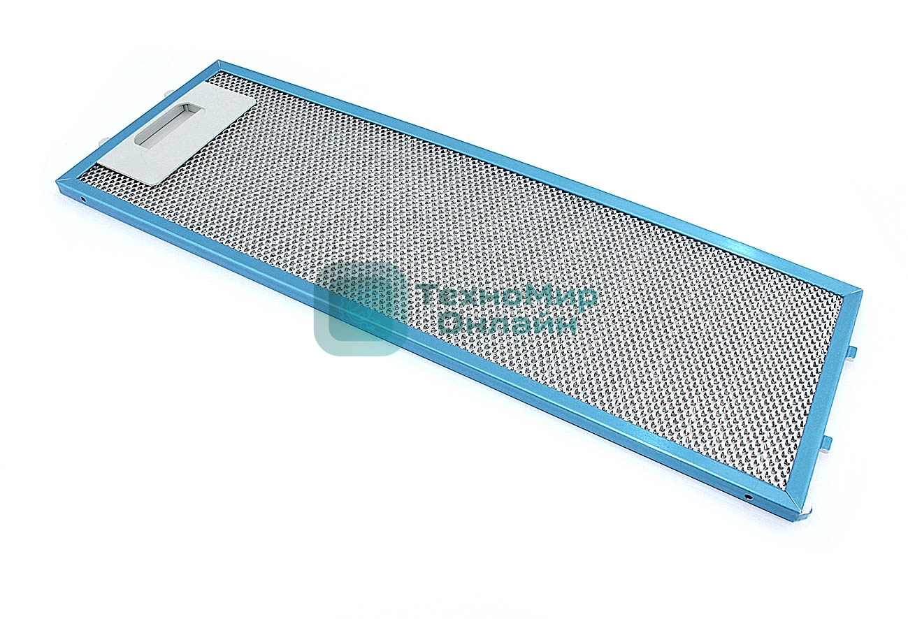 Фильтр алюминиевый рамочный для вытяжки 375х130х8