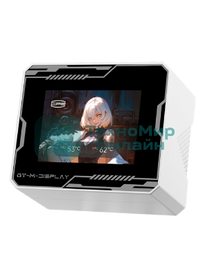 Система охлаждения PCCooler GT360 ARGb Display WH (310W, 360мм, LED temp., белый, ARGb/Fans: 3x120мм, 99CFM, 41.5dBA, 3000RPM/Pump 15dBA, 2600RPM, Rad thickness 27мм/S: 1851, 1700, 1200, 115X, AM5, AM4)