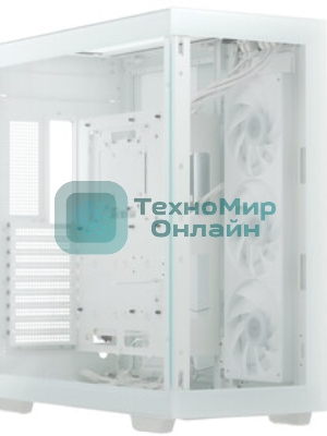 Компьютерный корпус Deepcool CH780 WH белый без БП ATX 2x120мм 1x140мм 2xUSB 3.0 audio bott PSU