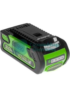 Аккумулятор для GreenWorks G-MAX 40V,20302,2601402,21332 40V 3000mAh/120.00Wh Li-ion