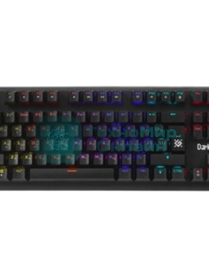 Клавиатура проводная Defender Dark Arts GK-375, USB, черный