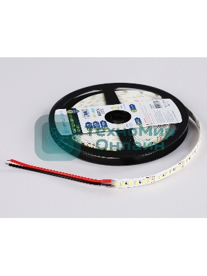 Светодиодная лента Ambrella light GS3203 2835 180Led/ 14.4W m/ 24V IP20 6500K/ 5000*8*1.2mm (2 конт.)