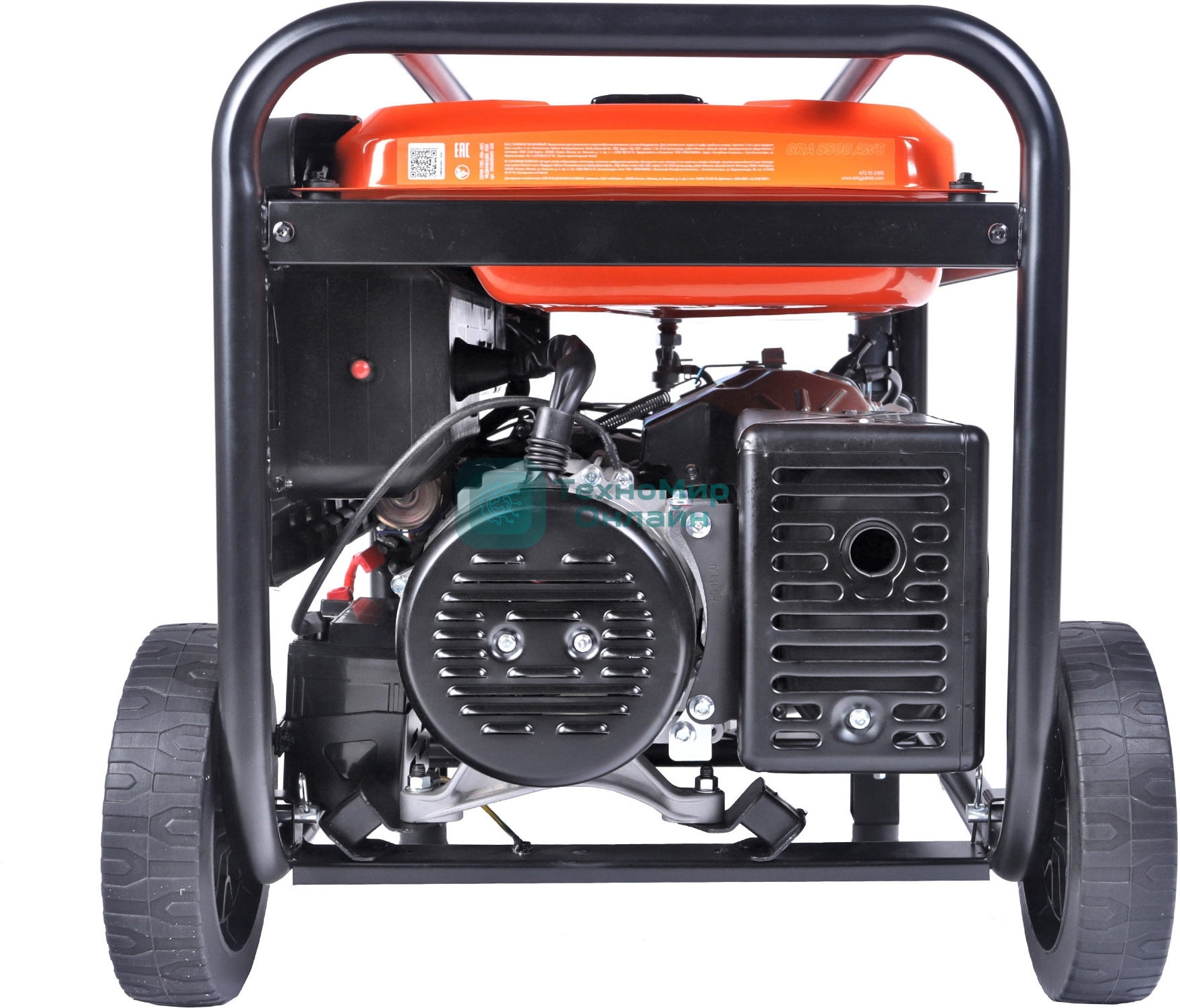 Электрогенератор бензиновый Patriot GRA 8500AWS, 8.5 кВт, 75 дБ, 100 кг