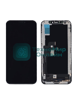 Дисплей для Apple iPhone XS в сборе с тачскрином (TFT) черный