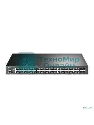 Коммутатор TP-Link TL-SG3452XP 48G 4SFP+ 48PoE+ 500W управляемый