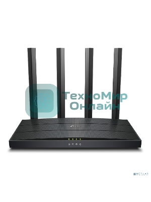 Роутер TP-Link AX1500 Dual-Band Wi-Fi 6 RouterSPEED: 300 Mbps at 2.4 GHz + 1201Mbps at 5 GHzSPEC: 4× Antennas, 1GHz Dual Core CPU, 1× Gigabit WAN Port + 3× Gigabit LAN Ports, 1024-QAM, OFDMAFEATURE: Tether App, WPA3, Access Point Mode, IPv6 Supported, IPTV, Bea