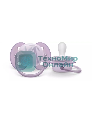 Пустышка Philips Avent ultra soft, пальмы, 0-6 мес., 1 шт.
