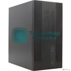 Компьютерный корпус POWERMAN EK303BK PM-450SFX U3.0*2+TypeC+combo Audio POWERMAN 6154288