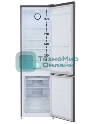 Холодильник Beko B3R0CNK312HG серый двухкамерный 200/76л морозилка снизу, No Frost