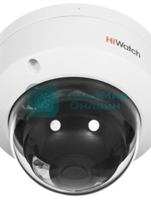 Уличная купольная IP-камера HiWatch DS-I453L(D)(2.8мм), 2560х1440, 4 Мп, 20 кадр/с, CMOS, до 30 м, PoE, IP67