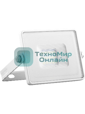 Прожектор светодиодный Feron 2835 SMD 30W 6400K IP65, белый с матовым стеклом, LL-920