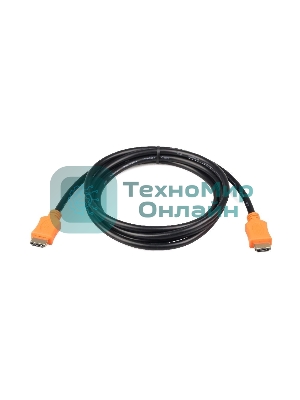 Кабель Cablexpert HDMI CC-HDMI4L-1M, 19M/19M, v2.0, серия Light, позол.разъемы, экран, 1м, черный, пакет