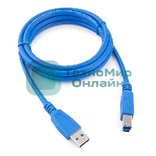 Кабель Gembird CCP-USB3-AMBM-6 USB 3.0 PRO кабель для соед. 1.8м AM/BM позол. контакты, пакет