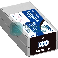 Картридж струйный SJIC22P(K): INK CARTRIDGE FOR TM-C3500 черный