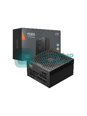 Блок питания PCCooler P5-YS850-G1F, 850Вт, 80 PLUS Gold, 135мм, модульный, черный