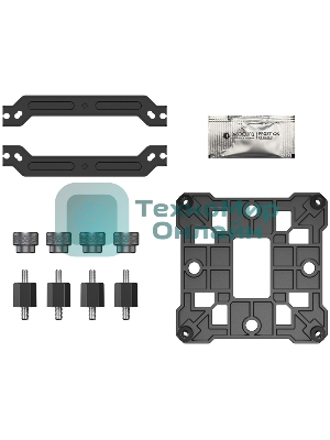 Кулер Cooler ID-Cooling SE-904-XT BLACK LGA1851/1700/1200/115X/AM5/AM4 (TDP 180W, PWM, 4 тепл.трубки прямого контакта, FAN 100мм) RET