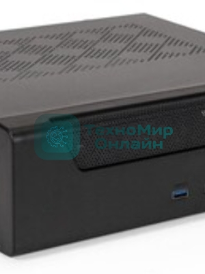 Компьютерный корпус Desktop ExeGate FL-102-TPS350 (mini-ITX, БП TPS350 с вент. 8см, 2*USB + 1*USB 3.0, аудио, черный)