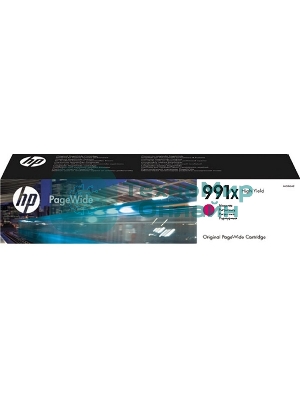 Картридж струйный HP 991X пурпурный PageWide Cartridge