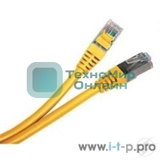 Коммутационный шнур NEOMAX (13001-010Y) Шнур коммут. UTP 1 м, Cat.5e - желтый