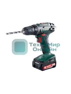 Дрель-шуруповерт Metabo BS 14.4 602206550, 14,4 В, 1,5 Ач, 40 Нм, щеточный