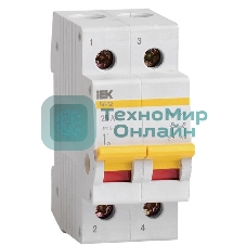 Выключатель нагрузки ВН-32 25А/2П IEK MNV10-2-025