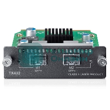 Модуль SFP TP-LINK TX432 10-гигабитный 2-портовый модуль SFP+