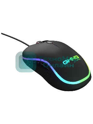 Мышь проводная Oklick GMNG 723GM черный, 3200 dpi, USB, кнопки - 6