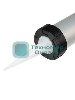 Пистолет для герметика Sparta 400мл ''закрытый'' алюминиевый корпус круглый шток 8 мм