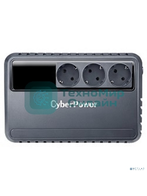 Источник бесперебойного питания CyberPower Line-Interactive BU600E 600VA/360W (3 EURO)