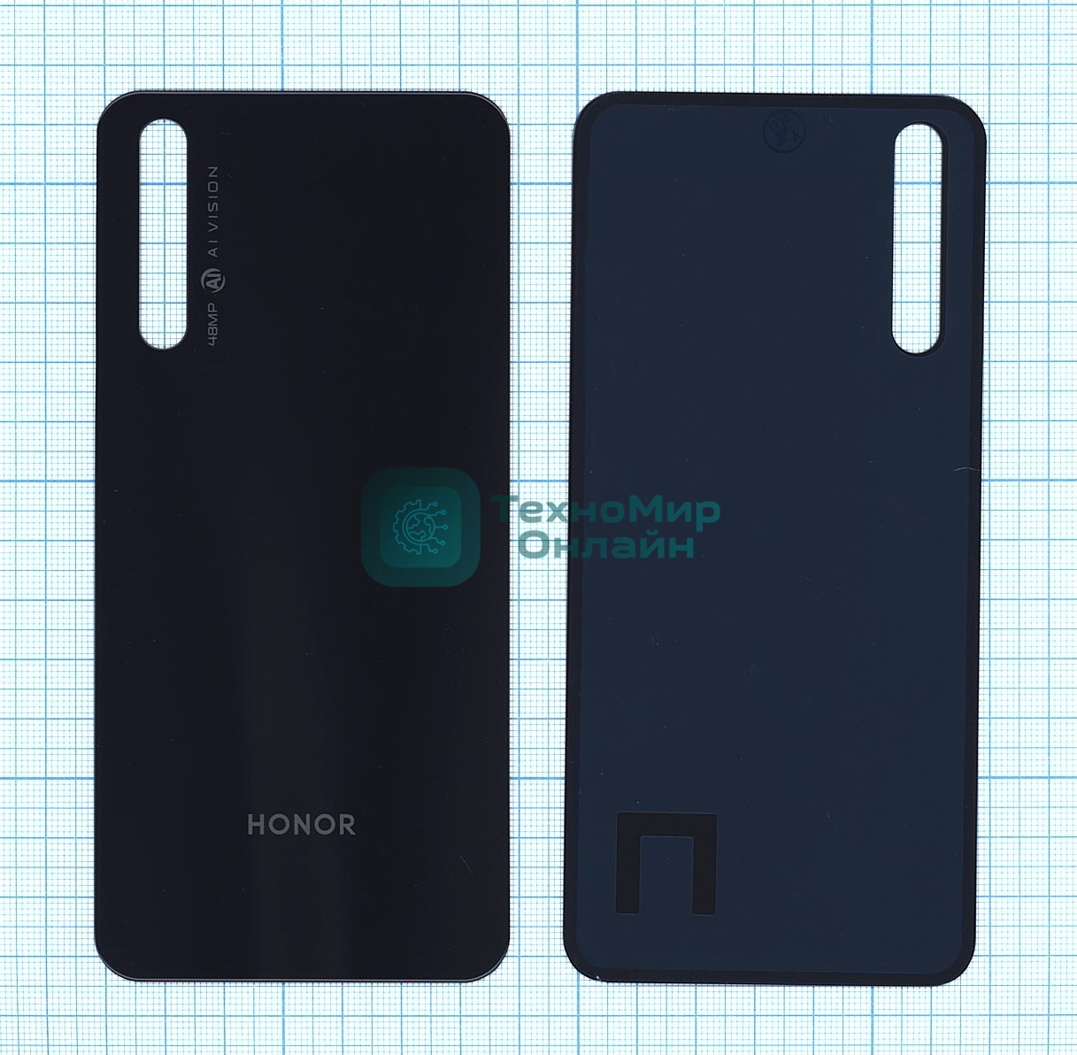 Задняя крышка для Huawei Honor 20S 2020 черный