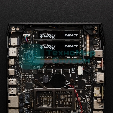 Оперативная память Kingston Fury Impact, DDR5, 32GB (2x16GB), 6000MHz, CL38, SO-DIMM