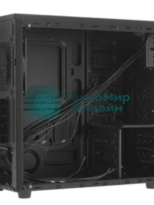 Компьютерный корпус MiniTower Deepcool MATREXX 30 SI черный mATX без БП (DP-MATX-MATREXX30-SI)