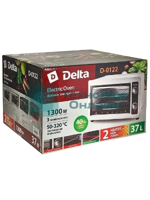 Мини-печь DELTA D-0122 серый