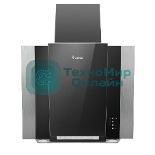 Вытяжка наклонная Gefest ВО 3603 Д3А черный/серебристый, 60 см, 550 куб. м/ч, 76 дБ