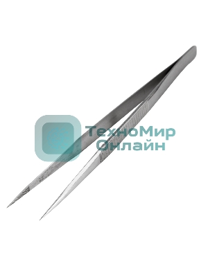 Пинцет прямой Rexant 160 мм (блистер)